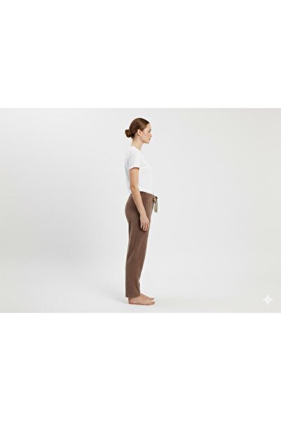 FAMES PİJAMA Winter Plush Women's Pajama Bottoms