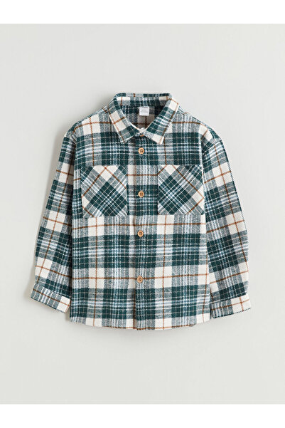 LC Waikiki Cămașă Leșnic pentru băiat în carouri