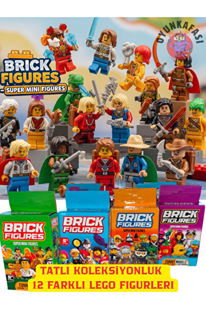 OYUNKAFASI BRİCKS FİGURES SEVİMLİ KARAKTERLER