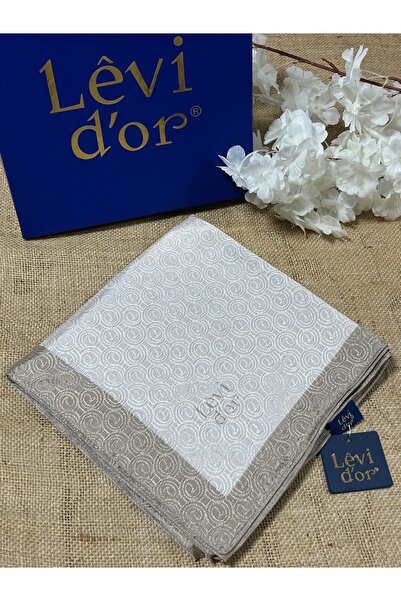 Aydmr Aksesuar Levidor Halka Desen Monogram Eşarp