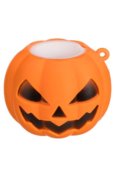 OEM Jucarie Squishy Dovleac cu Fantoma Alba Ø6.5cm