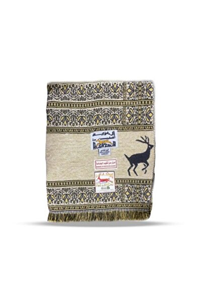 GENERAL Dashaloon fabric | Hanabil | Black Abu Ghazal Shawl