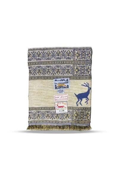 GENERAL Tablon fabric | Hanabil | Abu Ghazal blue shawl