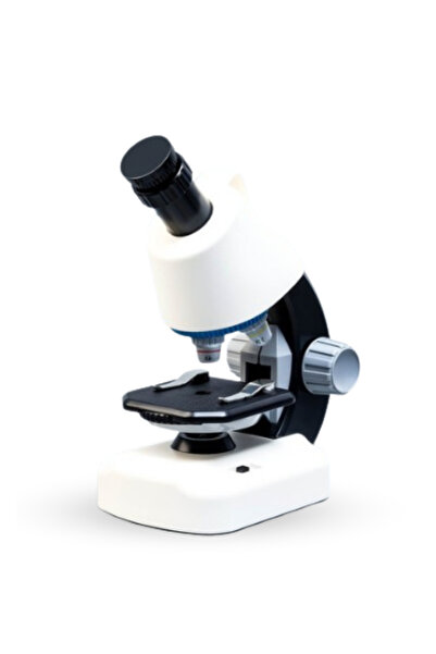 ForWhat Kit de știință cu mini microscop pentru birou, acasă, birou, școală, laborator