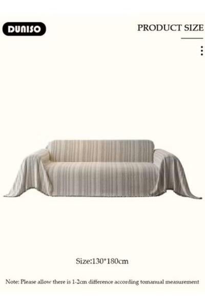 Generic DUNISO 3 Cushion Sofa Cover, Washable Sofa Throw Blanket, Versatile Sofa Slipcover for All Seasons