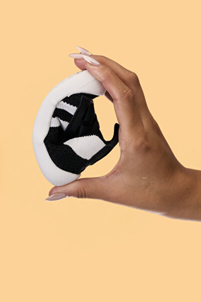 Mumenim Wisil Children's Baby Orthopedic Soft Sole Black First Step Shoes