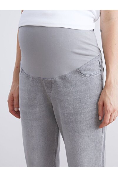 LC Waikiki LCWAIKIKI Maternity Karın Panelli Mom Fit Hamile Jean Pantolon