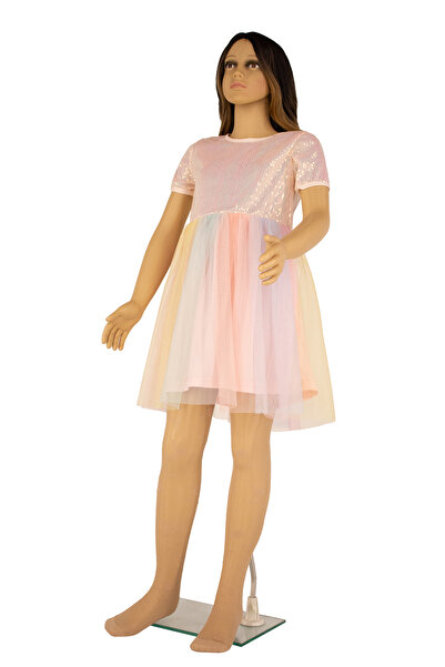 PETRA-ELISA Παιδικό Καλσόν Λύκρα 20 DEN με Σχέδιο Serena, Μπεζ, 3-6 ani