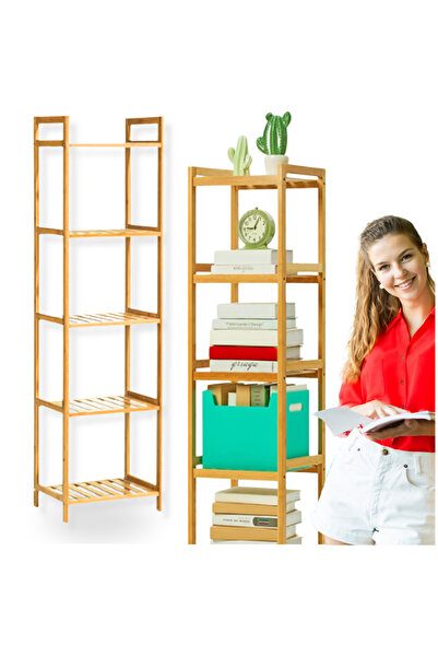 Other Raft de baie din bambus, raft pentru scară, bambus universal