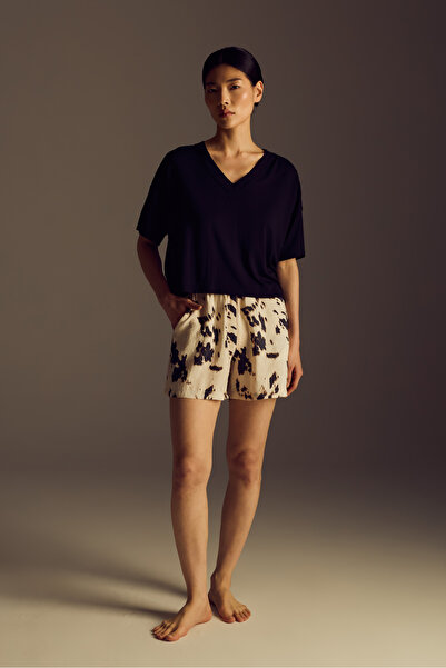 Hays Kadın Modal Dokuma Cepli Şort