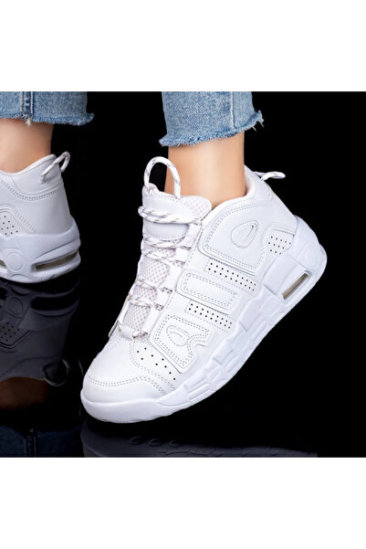 BMoD Women's white sneakers with a chunky sole MOD07781