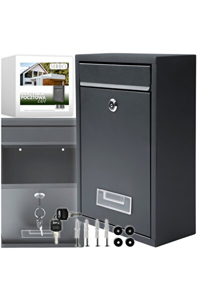 Other Cutie poștală exterioară antracit + cheie, cutie poștală