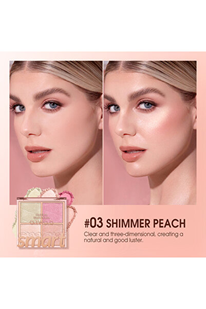 o.two.o او تو او سمارت اضاءة و بالت احمر خدود 03 شيمر بياش - 11 جم