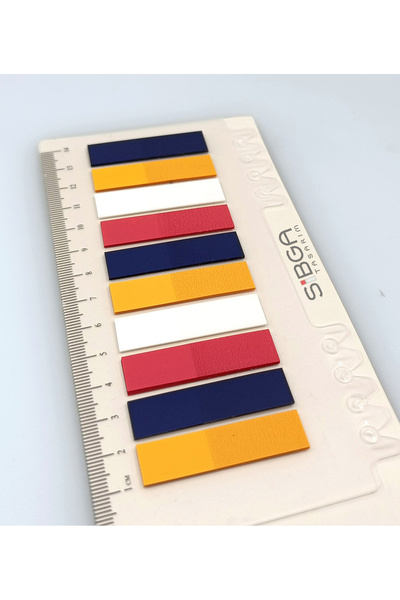 sibga tasarım Transparent Color Postit Post-It Post It. Book Marker Bookmark Postit Sticker Note Paper 200 Sheets