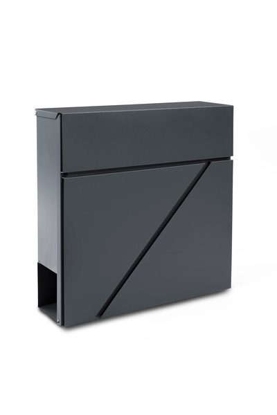 Other Anti-corrosion mailbox for letters, gate, fence, house, graphite.