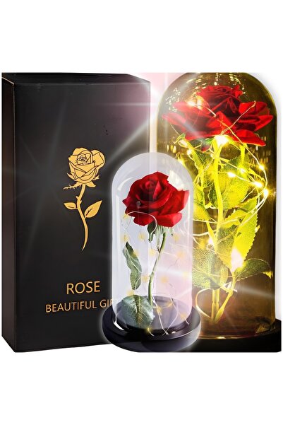 Other Trandafir strălucitor în cristal, LED, veșnic, trandafir, baterie, cerere în căsătorie, nuntă, zi onomastică
