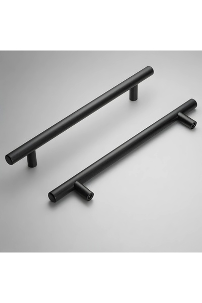 Other Matte Black Retro Loft Style Kitchen Cabinet Drawer Knobs Pull Handles 96mm
