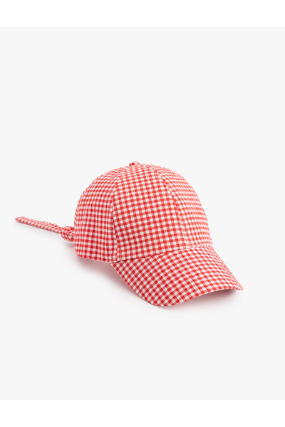 Koton Pötikare Cap Hat with Tie Detail