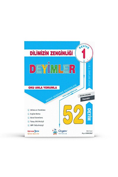 Üçgen Yayıncılık Dilimizin Zenginliği DEYİMLER - 1. Seviye