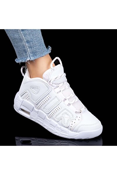 BMoD Women's white sneakers with a chunky sole MOD07781