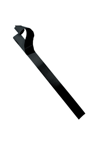 LUSSO LİNE Profil platbanda inox negru brush 20 x 0.6 x 2700 mm