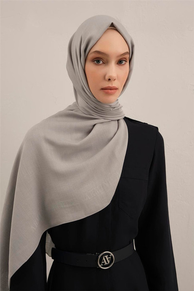 Armine Logo Border Cotton Silk Shawl 1 23
