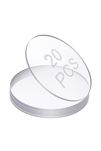 Outus Комплект от 20 панела, акрил, прозрачен, 10 см