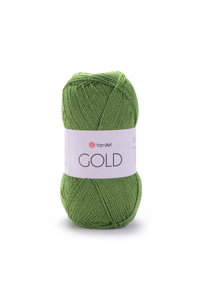 Yarnart Aur 92% acrilic 8% poliester metalic sclipitor fire de tricotat manua...