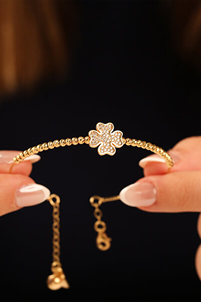 Çgk Çiğdem Gürel Kuyumculuk Yonca Altın Kelepçe Bilezik