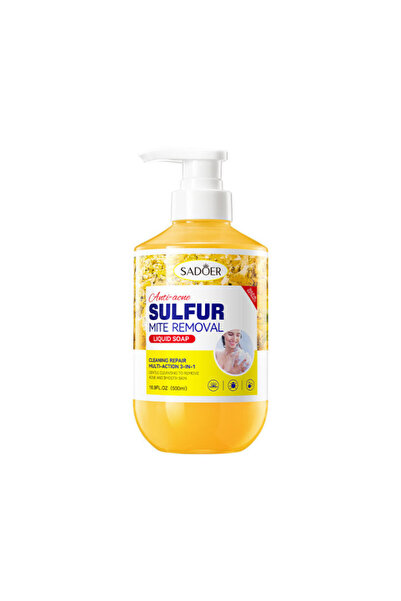 SADOER Sulfur Liquid Soap Against Acne 500 ml