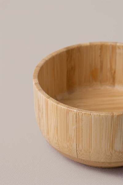 Barine Bamboo Large Snack Bowl 10X6 cm 10X6 cm