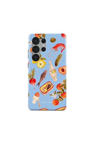 BURGA Phone Case Galaxy S25ultra Hybrid 2 Layer Hard Shell Silicone Protective, Scratch Resistant