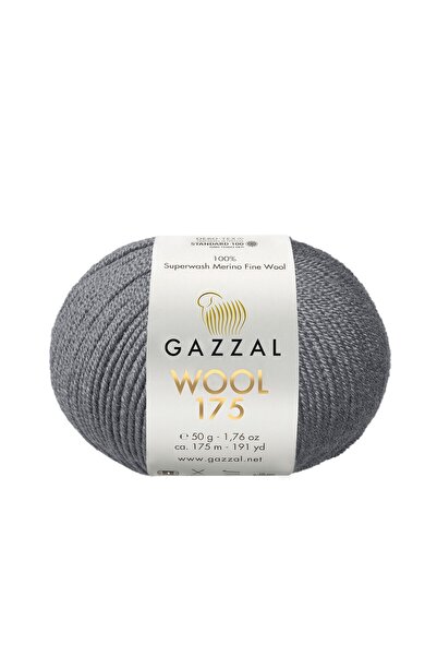 Gazzal Wool 175 %100 Superwash Merinos Yünü – Örgü İpliği, 50g / 175m-302-1 ADET