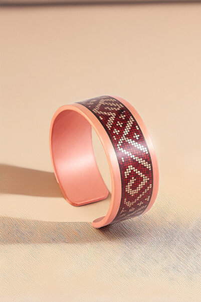 OSMANLI GÜMÜŞ Women's Copper Ring - Eva Model Special Edition Ring