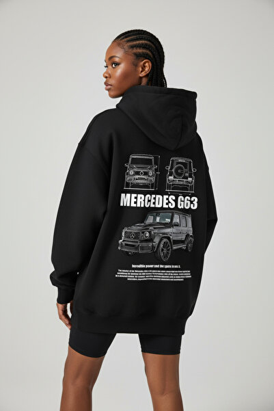 BRF Collection Unisex Oversized Mercedes G63 Hoodie – Black