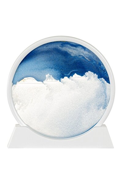 SHOPIENS 3D Decorative Hourglass with Blue Sand Shopiens, 25 cm