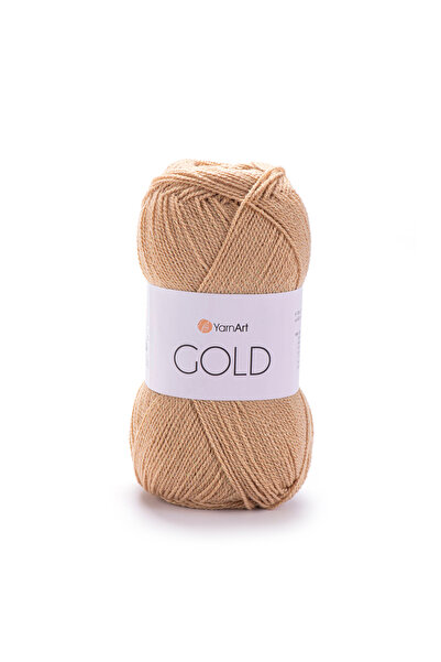 Yarnart Aur 92% acrilic 8% poliester metalic sclipitor fire de tricotat manua...