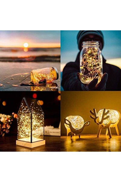 Murido Led Işıklı Peri Tel 5 metre Günışığı