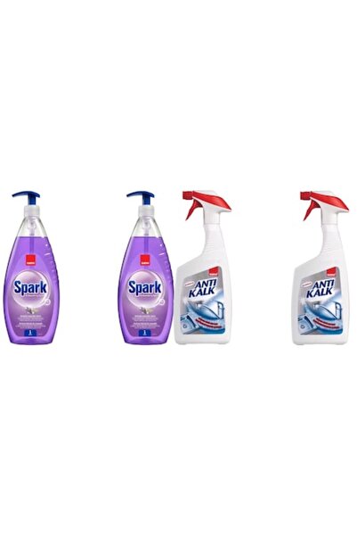 Sano Set Variety 4 x Componente, 2 x Detergent Vase 1L Spark Lavanda, 2 x Sol...