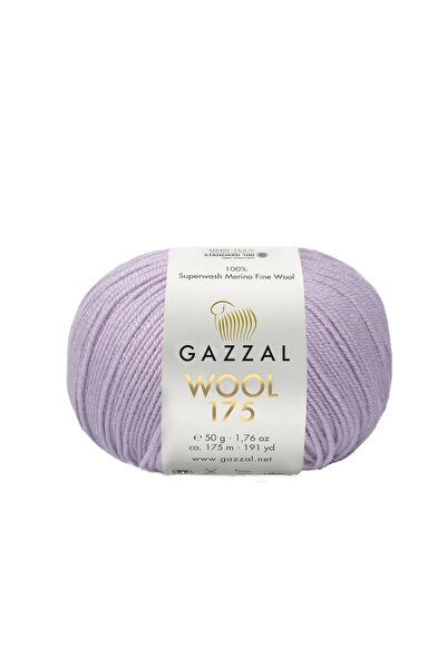 Gazzal Lână 175 100% lână merinos superwash – fire de tricotat, 50g / 175m-35...