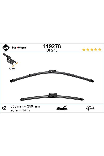 SWF Lamela Ștergător 119278