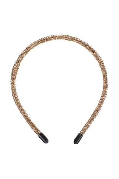 SHOPIENS Coroană de păr pentru femei, cu strasuri, culoare aurie, MYONNA IT & E-COMMERCE