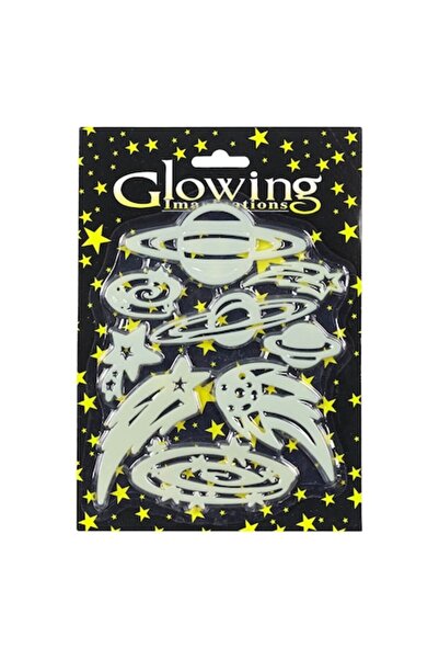 SHOPIENS Φθορίζοντα αυτοκόλλητα τοίχου Shopiens® με μοντέλο Cosmos