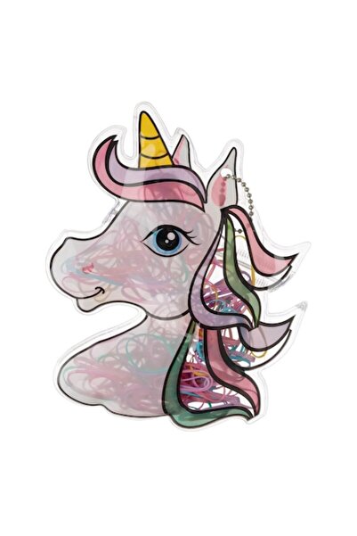 SHOPIENS Set 90 elastice de păr Shopiens® pentru fete, colorate, într-o cutie...