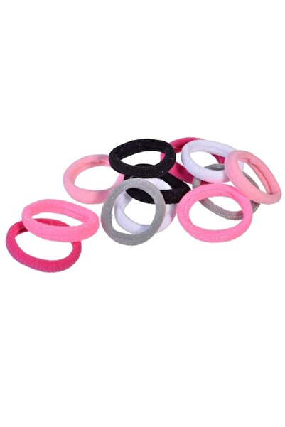 SHOPIENS Set 12 elastice de păr Shopiens® Kids, Mini Frotte multicolore