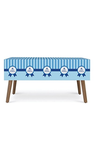 SHOPIENS Πλαστικό Τραπεζομάντηλο Shopiens® με Πουά και Ριγέ και στάμπα Μικρός...