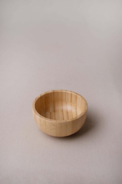 Barine Bamboo Medium Snack Bowl 8X4 cm 8X4 cm
