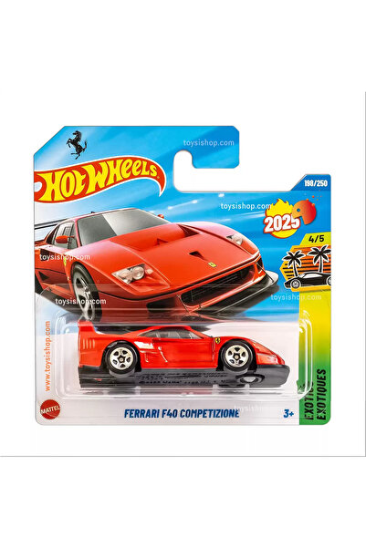 HOT WHEELS Hotwheels Ferrari F40 Competizione Oyuncak Araba
