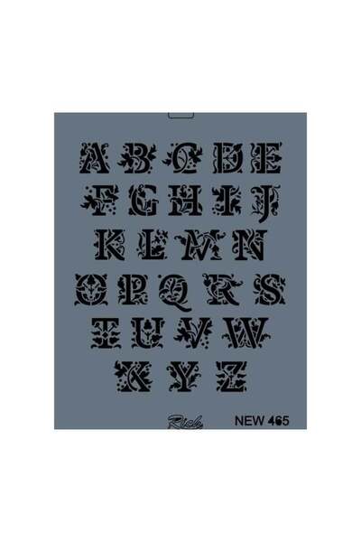 BulutRetail Rich New Series N465 Stencil 35X25 cm