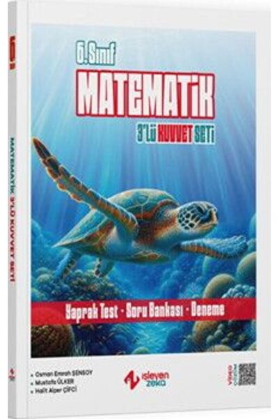 İşleyen Zeka Yayınları İşleyen Zeka 6. Sınıf Matematik 3 lü Kuvvet Serisi Seti